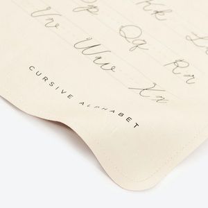 Gathre Cursive Alphabet Mini Mat